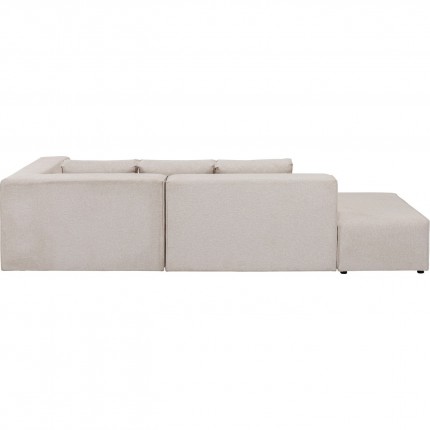 Corner Sofa Infinity Ottomane Creme Right Kare Design