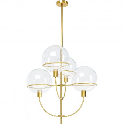 Pendant Lamp Lantern 4rs Brass Kare Design