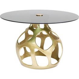 Table Volcano doré Ø120cm