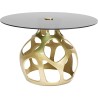 Table Volcano doré Ø120cm