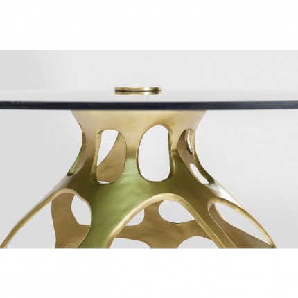 Table Volcano Gold 120cm Kare Design