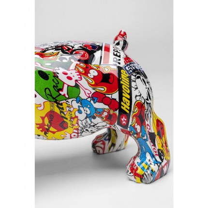 Woonaccessoires bulldog graffiti zonnebril Kare Design