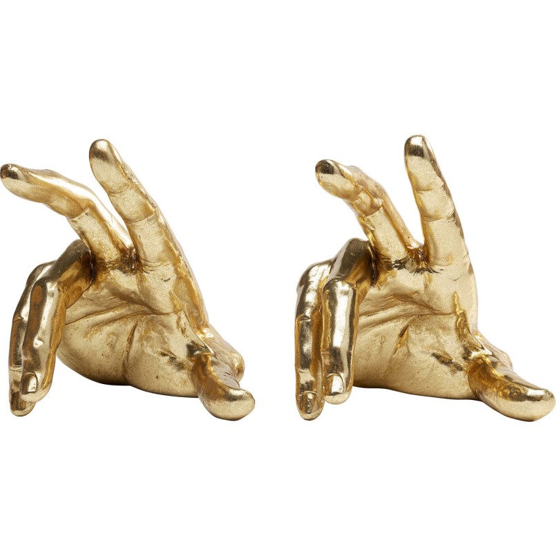 Serre-livres Holding Fingers