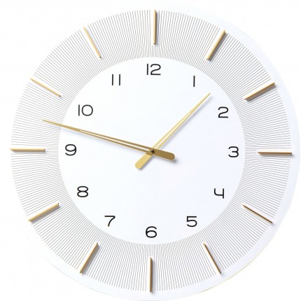 Wall Clock Lio White Ø60cm Kare Design