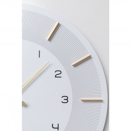 Wall Clock Lio White Ø60cm Kare Design