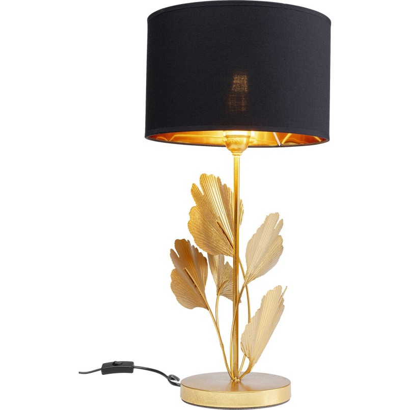 Lampe à poser Flores doré