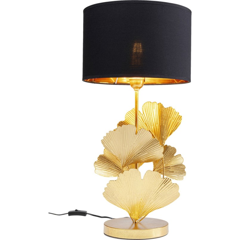 Lampe à poser Flores doré