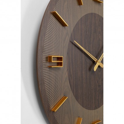 Wall Clock Levi Brown 60cm Kare Design