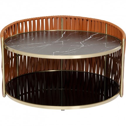 Coffee Table Copper 86cm Kare Design