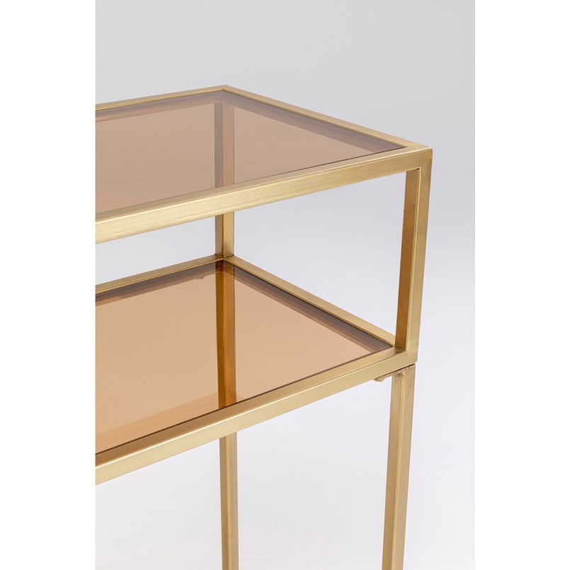Console Loft doré 85x80cm