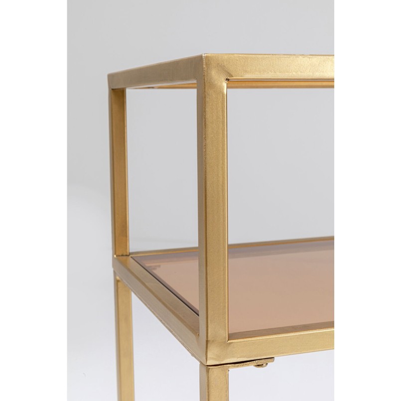 Console Loft doré 85x80cm