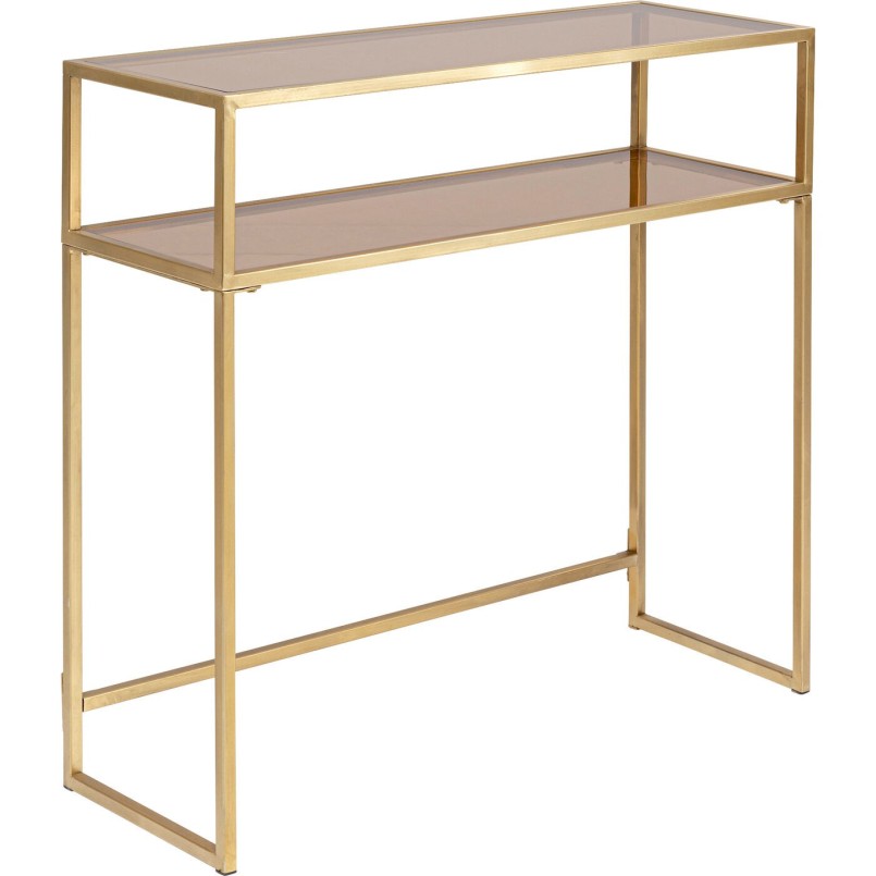 Console Loft doré 85x80cm