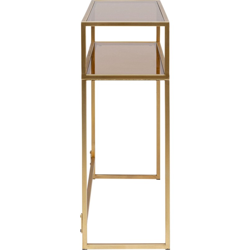 Console Loft doré 85x80cm