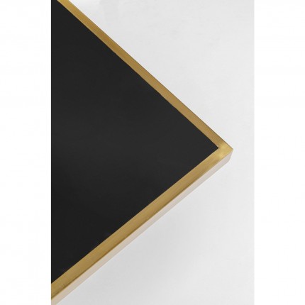 Eeettafel Bistrot vierkant 60x60cm zwart Kare Design