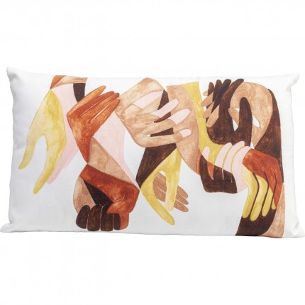 Cushion Artistic Hands 50x30cm Kare Design