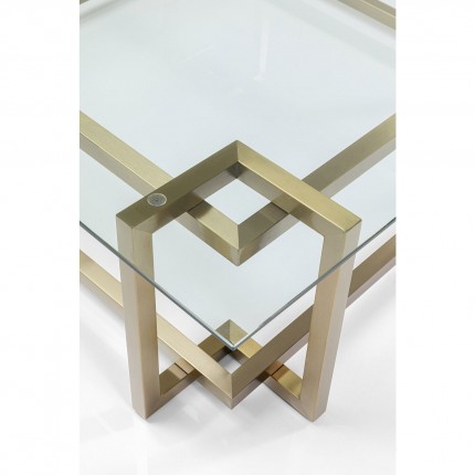 Coffee Table Clara Gold 120x120cm Kare Design