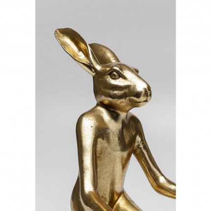 Decoratie Fiets gouden konijn Kare Ontwerp