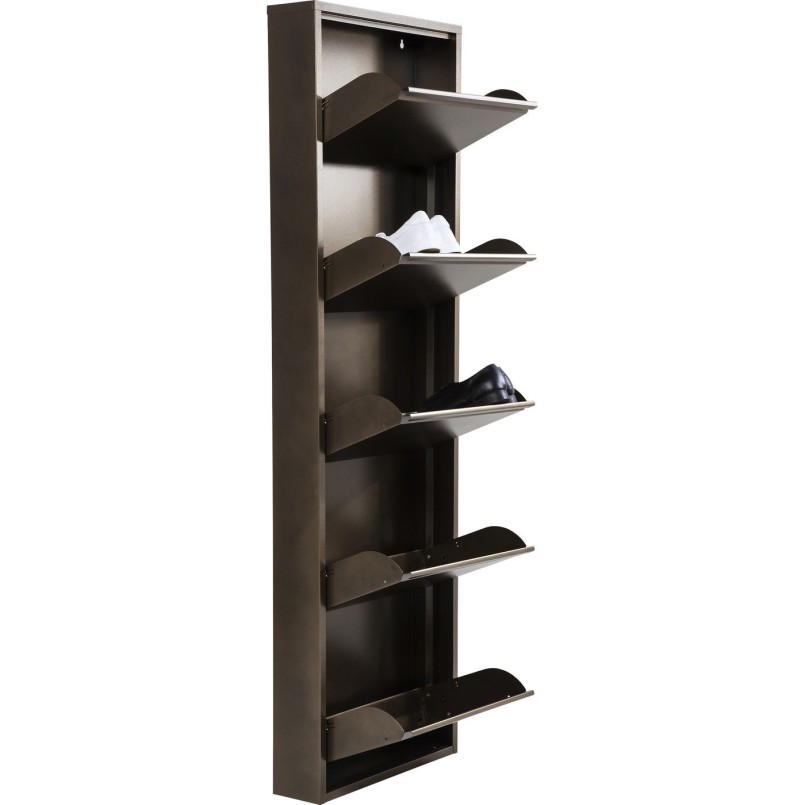 Casier à Chaussure Caruso 5 bronze Kare Design