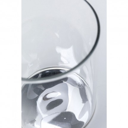 Water Glass Electra silver (4/set) Kare Design