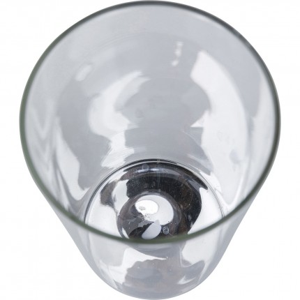 Water Glass Electra silver 15cm (4/set) Kare Design