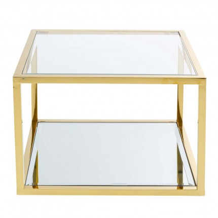 Table d appoint Orion doré 50x50cm
