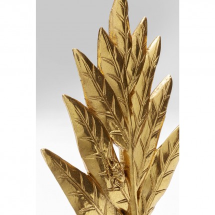 Decoratie scarabee blad goud 25cm Kare Design
