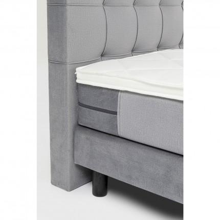 Bed Boxspring Benito Star Grey Kare Design