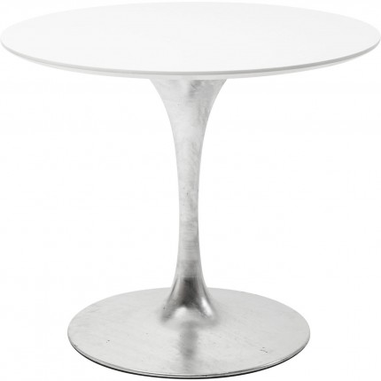 Table Top Invitation Round White Kare Design