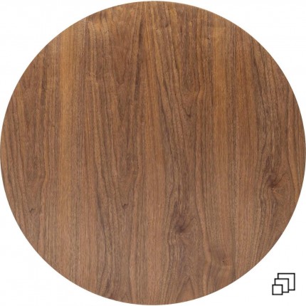 Tafelblad Invitation rond hout Kare Design