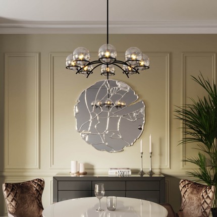 Eettafel Schickeria Ø80cm wit Kare Design