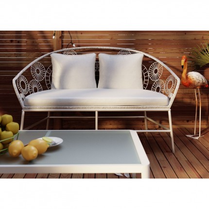 Outdoor Coffee Table Tiki White Kare Design