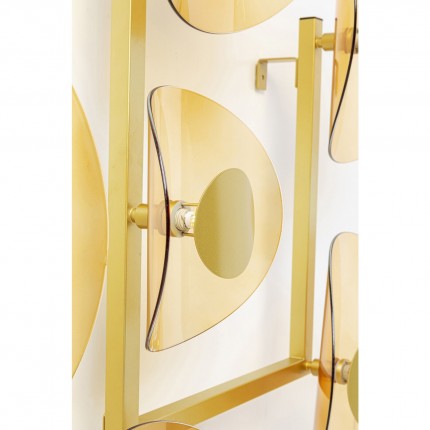 Wandlamp Mariposa Goud 116x198cm Kare Design