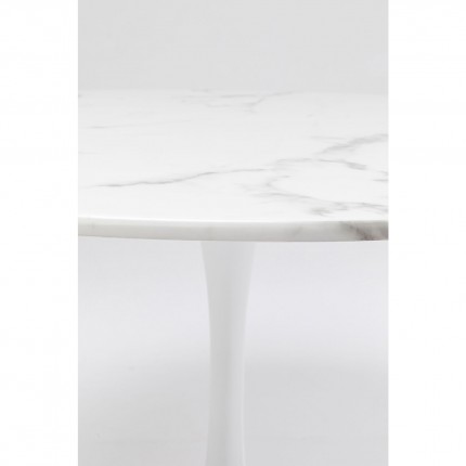 Table Veneto Marble White Ø110cm Kare Design