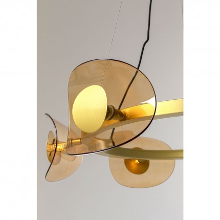 Hanglamp Mariposa Goud 81cm Kare Design