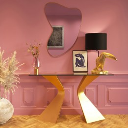 Miroir Shape laiton 110x120cm Kare Design