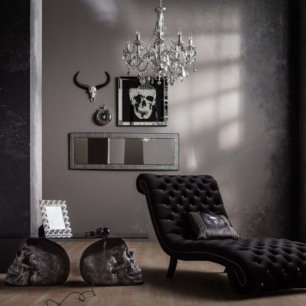 Wandfoto Mirror Skull 100x100cm Kare Design