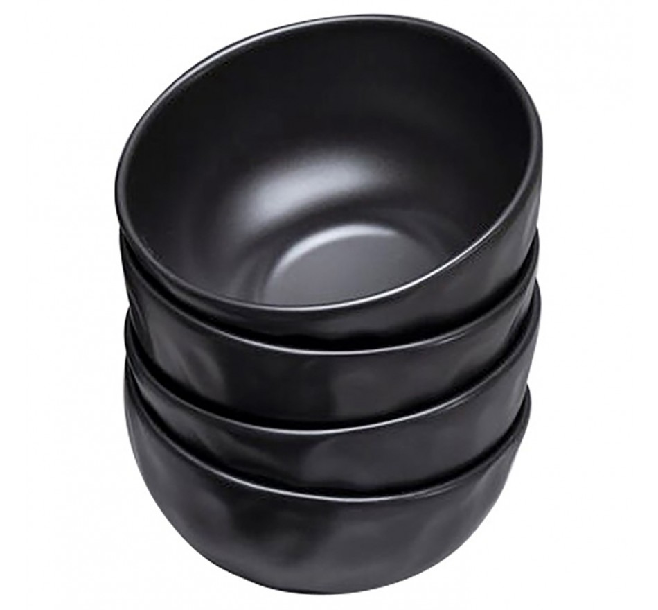 Bowl Organic Black Ø15cm Kare Design