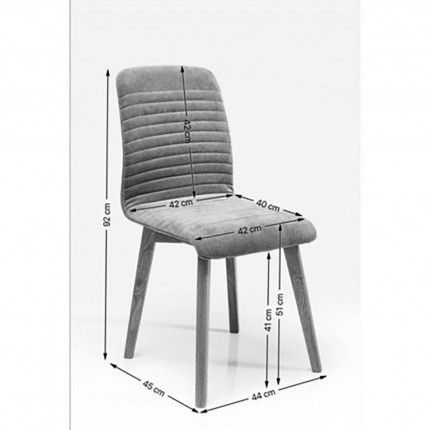Chair Lara Grey Kare Design