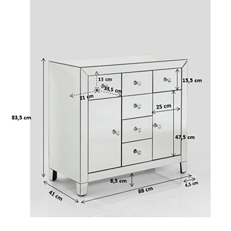 Commode Luxury Kare Design