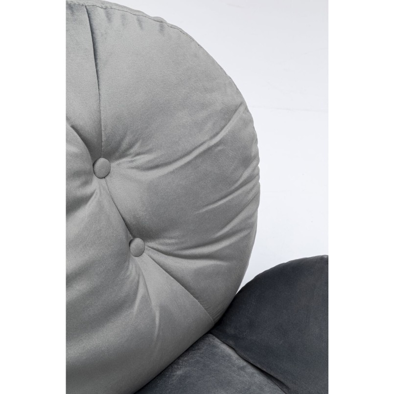 Fauteuil pivotant Cosy gris Kare Design