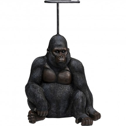 Toilet Paper Holder Sitting Monkey Gorilla 51cm Kare Design