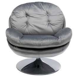 Fauteuil pivotant Cosy gris