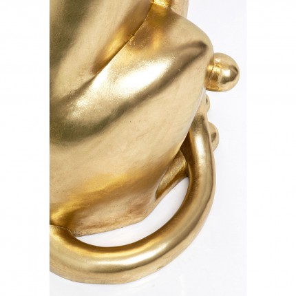 Decoratie Zittend Luipaard Goud 150cm Kare Design