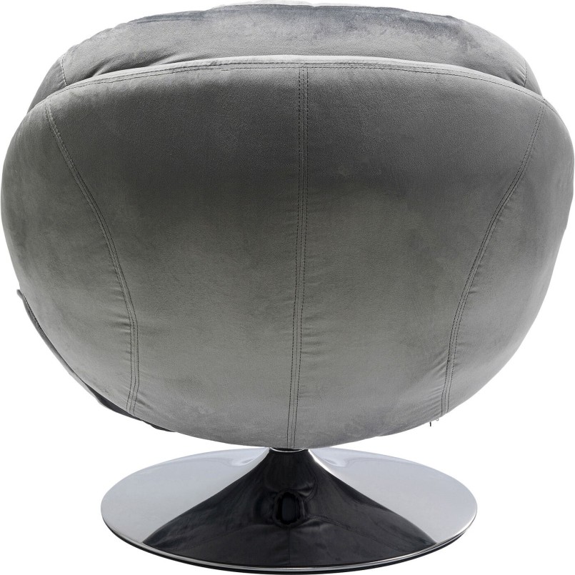 Fauteuil pivotant Cosy gris