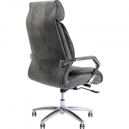 Office Chair Cigar Lounge grey Kare Design