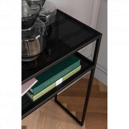 Console Loft 85x30cm zwart Kare Design