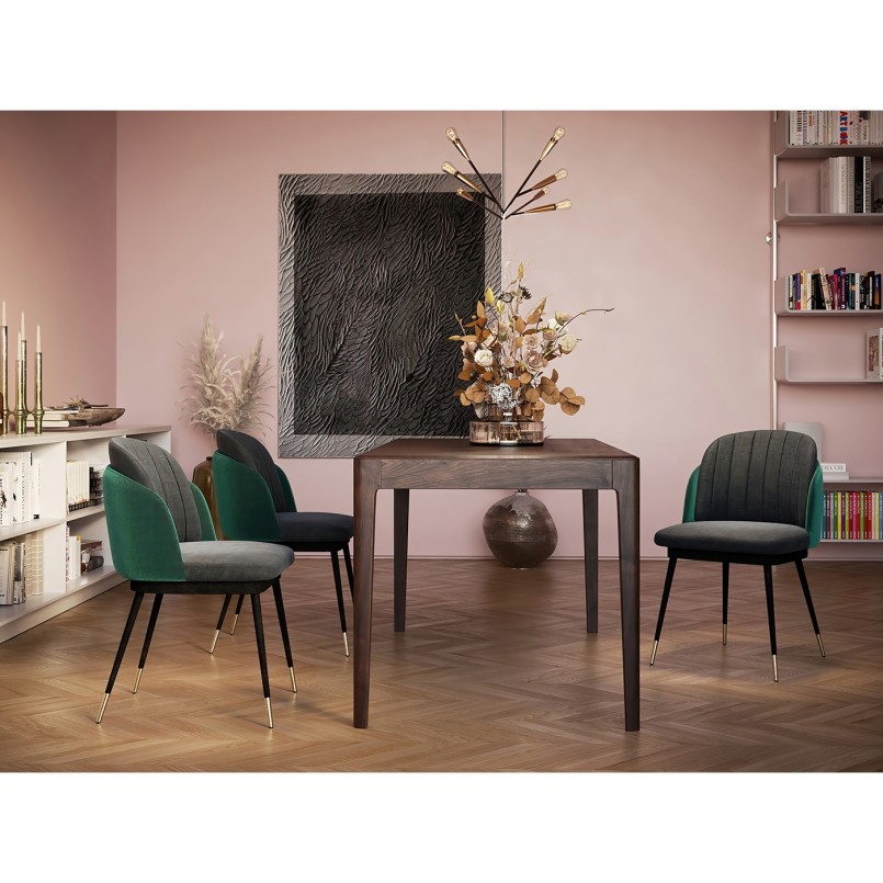 Table Brooklyn walnut 160x80cm Kare Design