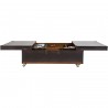Table basse bar Globetrotter croco Kare Design