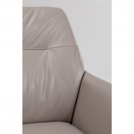 Chair with armrests Amira grey Kare Design