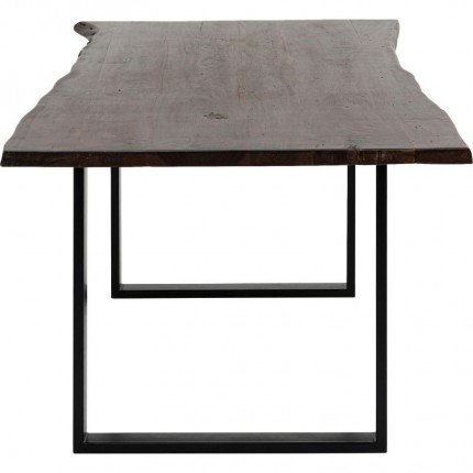 Table Harmony Walnut Black 180x90cm Kare Design